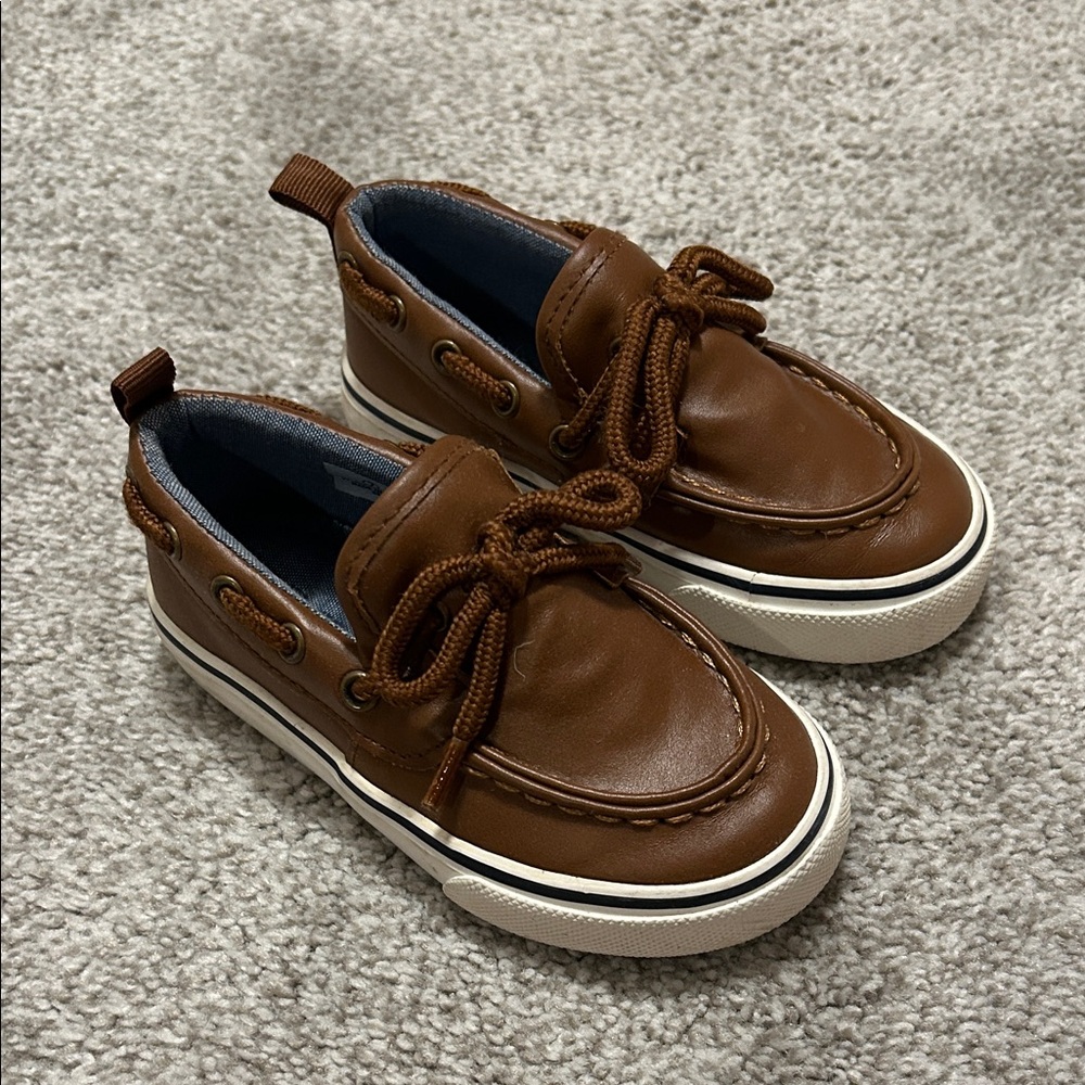 Classic Brown Kids Moccasins